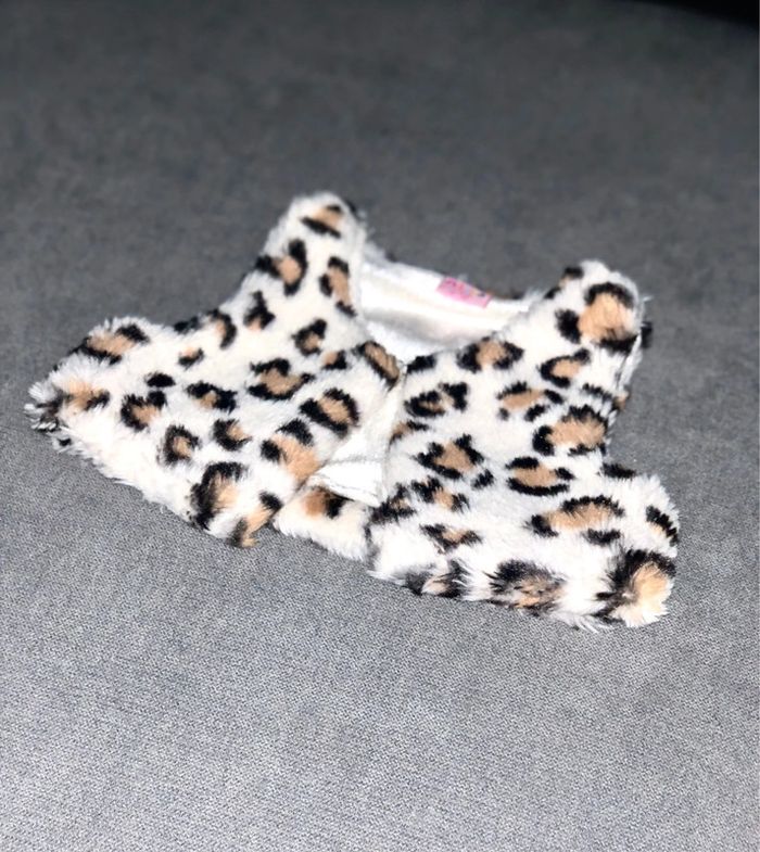 Bolero fille léopard