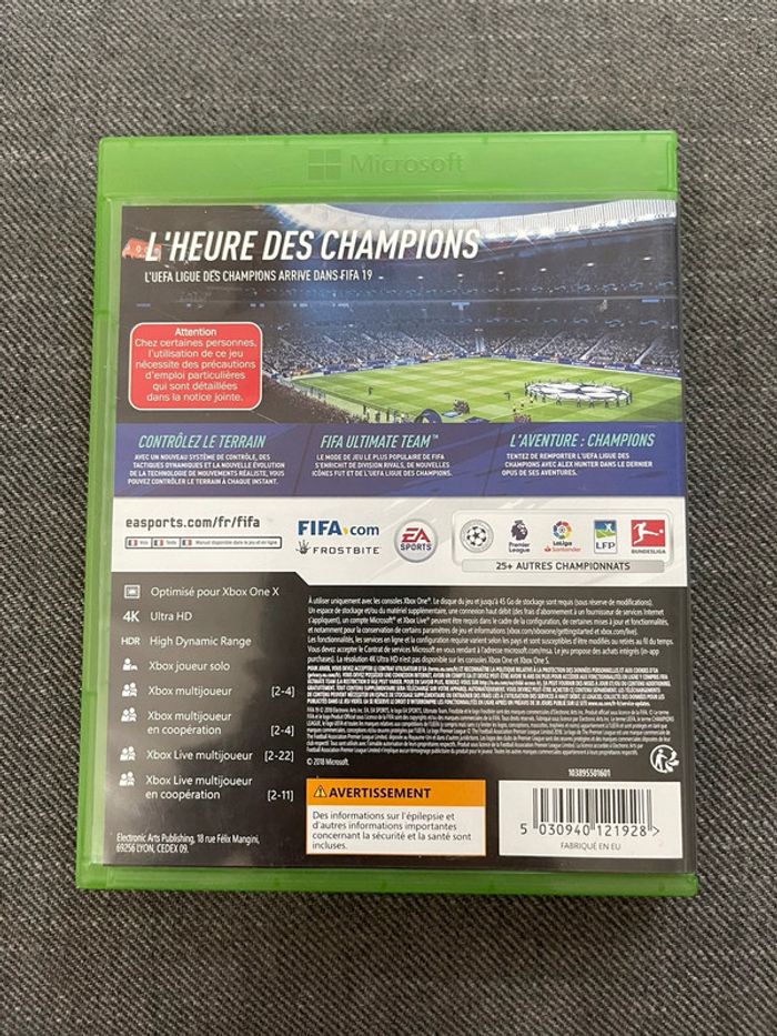 Jeux Fifa 19 - Xbox One - photo numéro 4