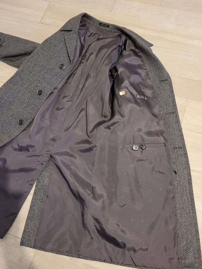 Manteau long laine vintage - photo numéro 4