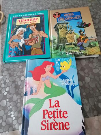 Les Trois livres Disney