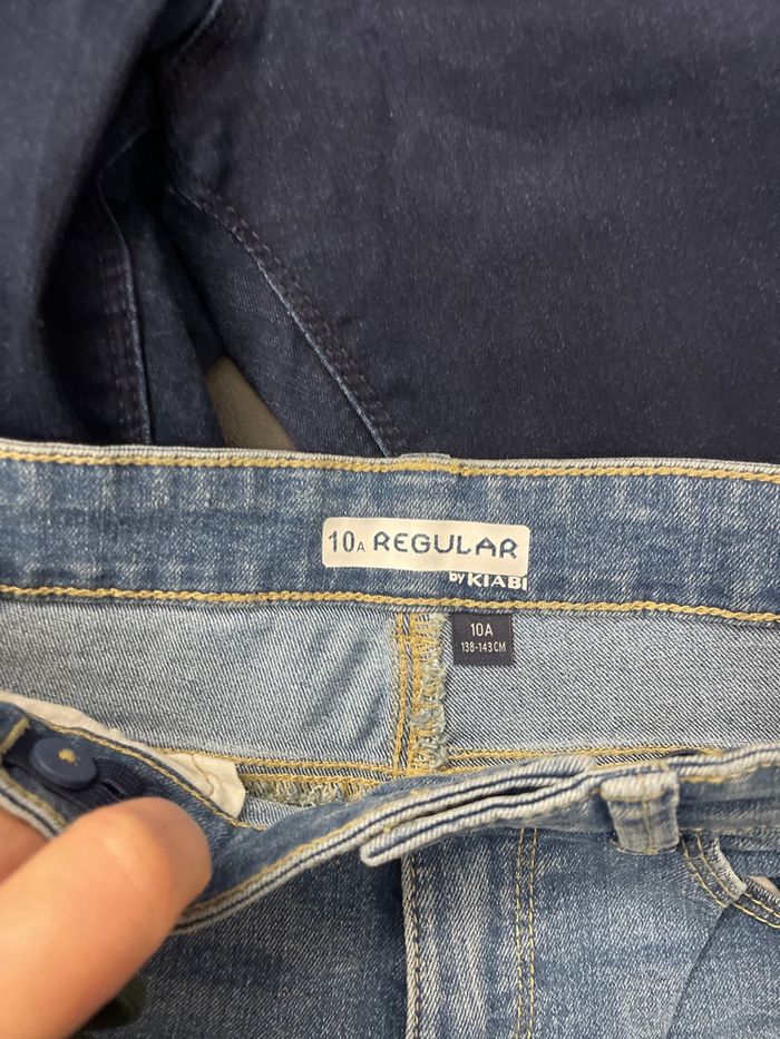 Lot 5 jeans 9/10 ans Zara  kiabi h&m - photo numéro 7