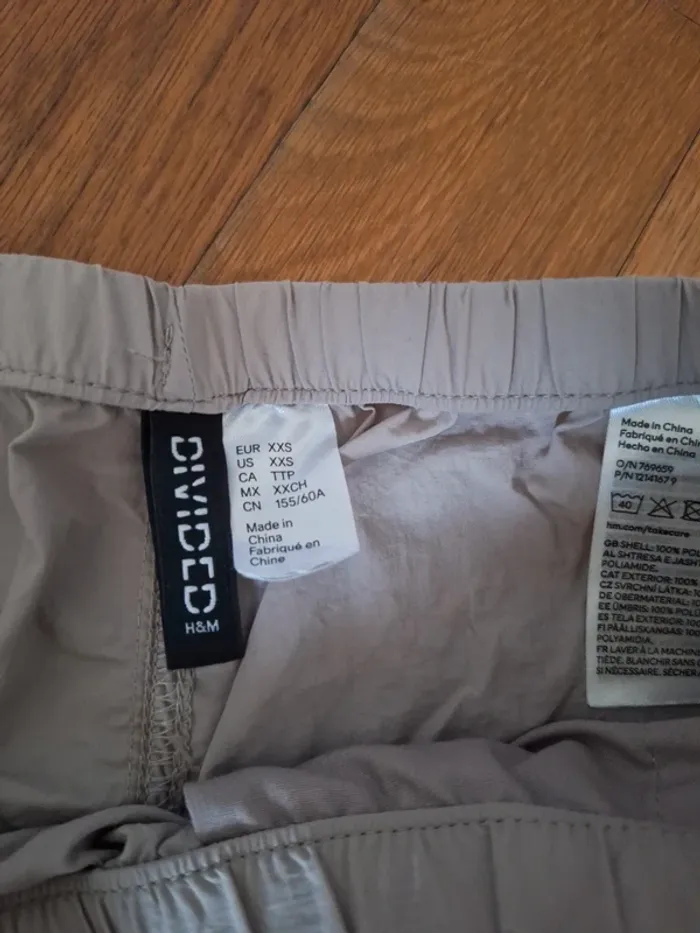 Pantalon gris matière fine jogging - photo numéro 2