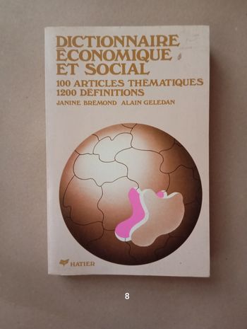 Dictionnaire économique et social