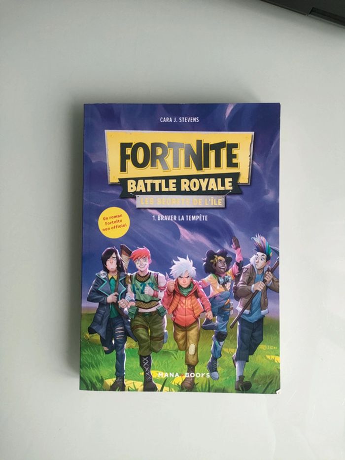 Livre romans fortnite battle royale