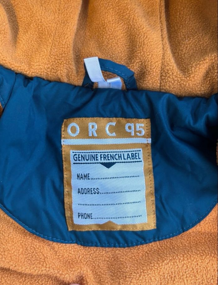 Manteau hiver - bébé 6 mois - bien chaud - orchestra - photo numéro 3