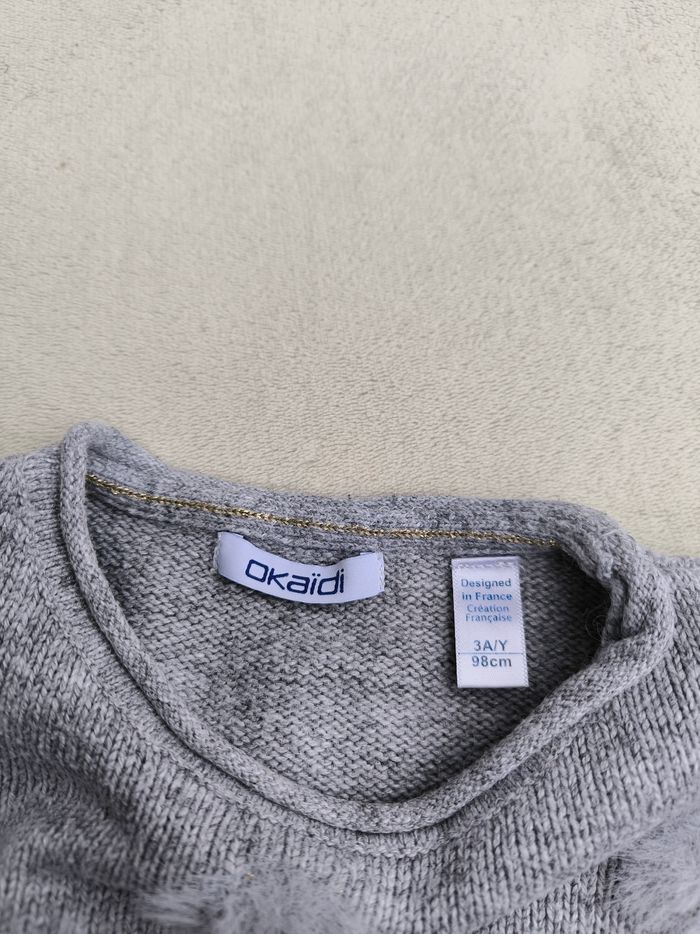 Pull fille Okaïdi 3 ans - photo numéro 6