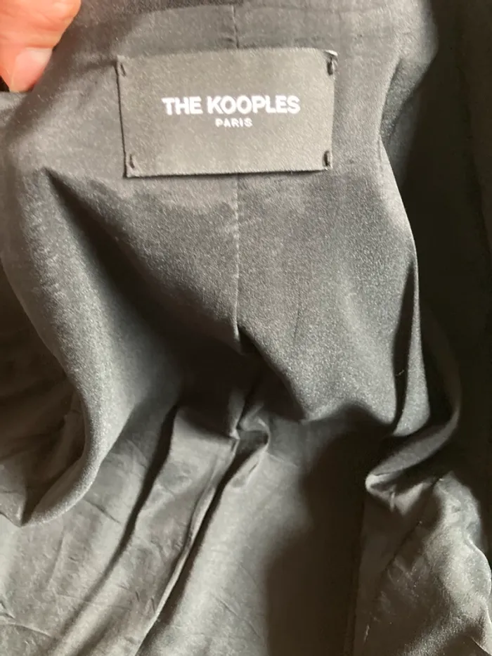 The kooples veste blazer costume noir cintré taille 36 FVES23093 - photo numéro 4