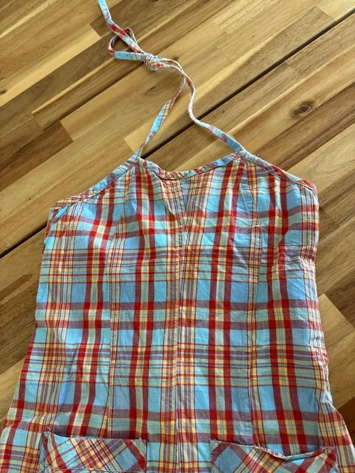 Robe dos nu effet madras - photo numéro 5