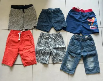 Lot 6 shorts 6 ans