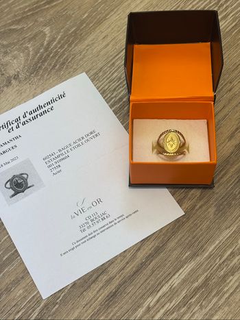 Bague acier inoxydable