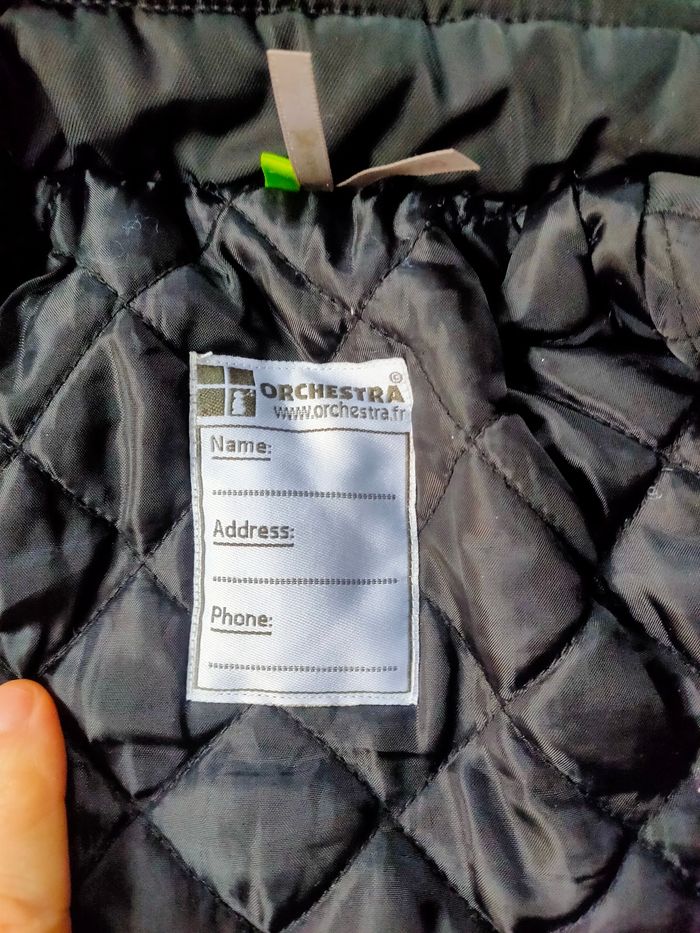 Manteau Noir Orchestra taille 2 ans - photo numéro 6