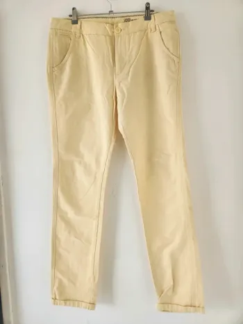 Pantalon beige homme OWK Casual Collection - Taille 42 (XL)