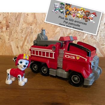 Idée Cadeau 🎁 Véhicule avec Marcus de la Pat Patrouille Paw Patrol