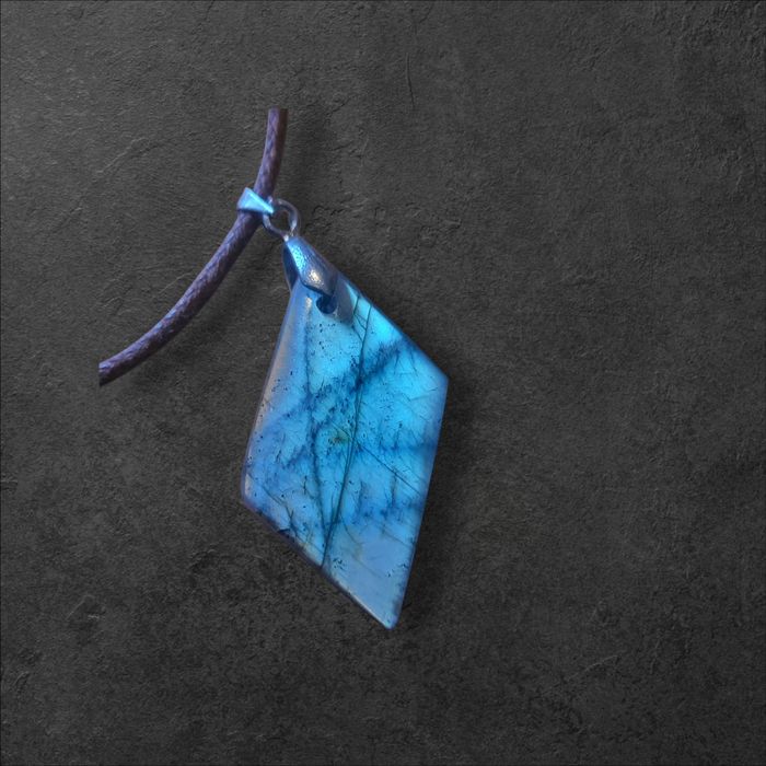 Pendentif labradorite lithotherapie - photo numéro 2