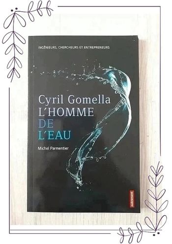 Livre de Michel Parmentier : Cyril Gomella l'homme de l'eau.