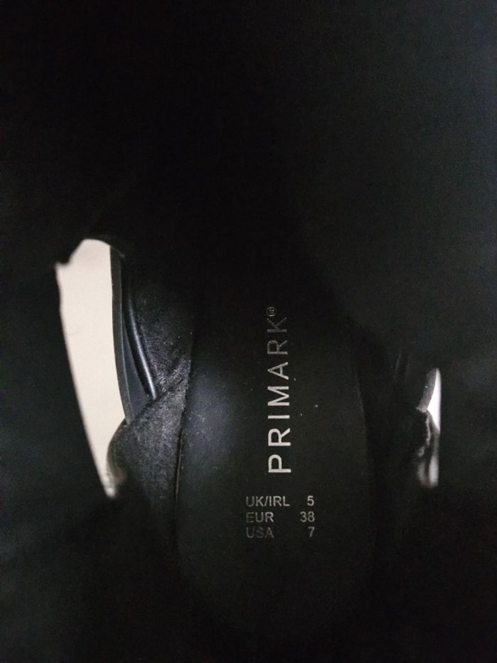 Primark bottines noir 38 - photo numéro 7