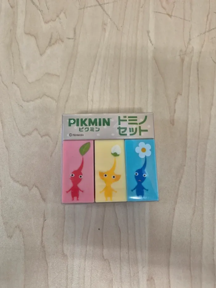 Set 9 dominos décoratifs Pikmin