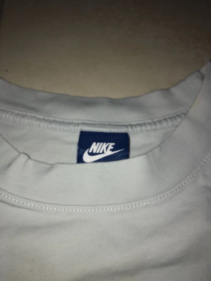 TEE shirt court Nike bleu ciel clair - photo numéro 7