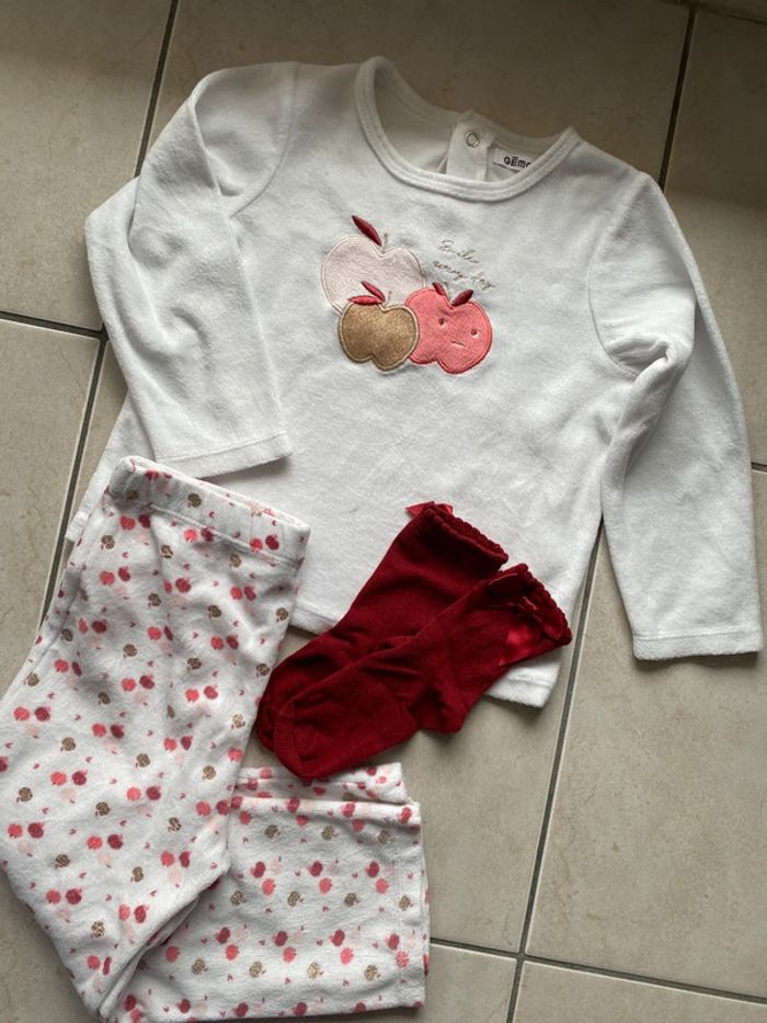 Pyjama velours 2 pièces Gemo 36 mois - photo numéro 5