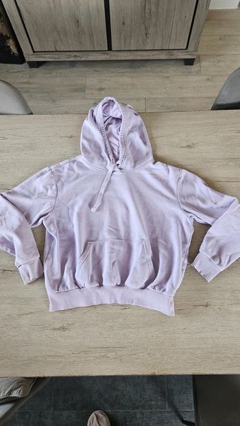 Sweat à capuche, manches longues, H&M Divided, taille M