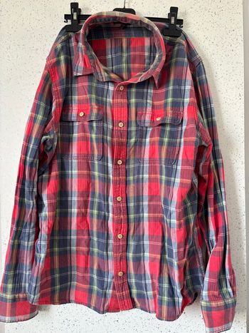 Chemise à carreaux bûcheron taille L
