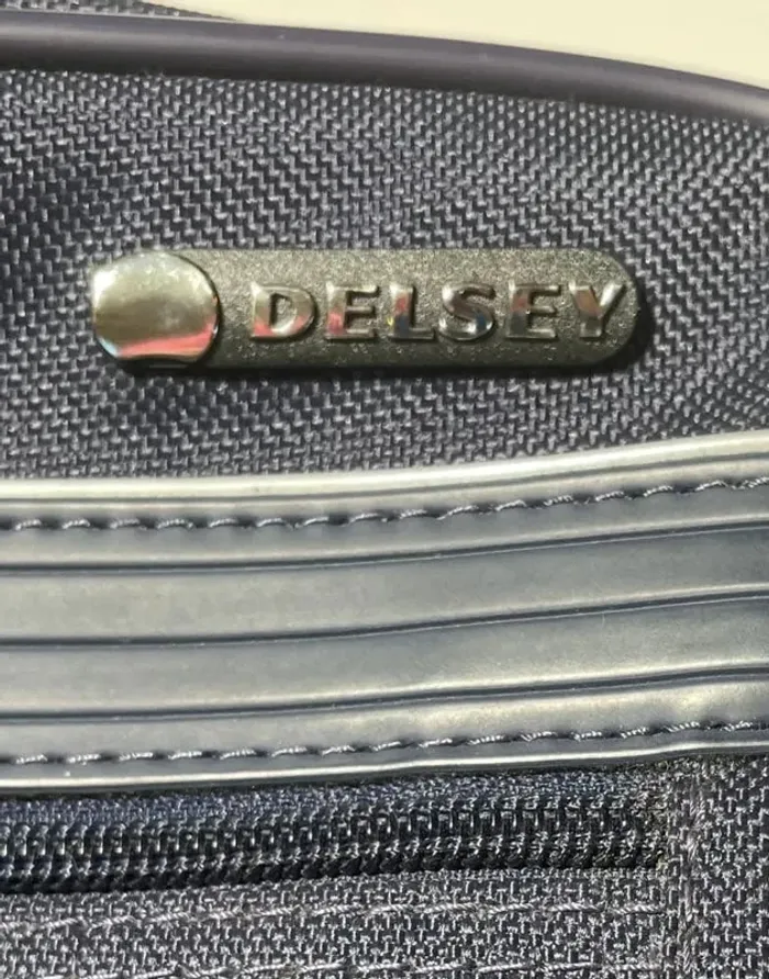 Sacoche Delsey shoulder bag navy blue - photo numéro 3
