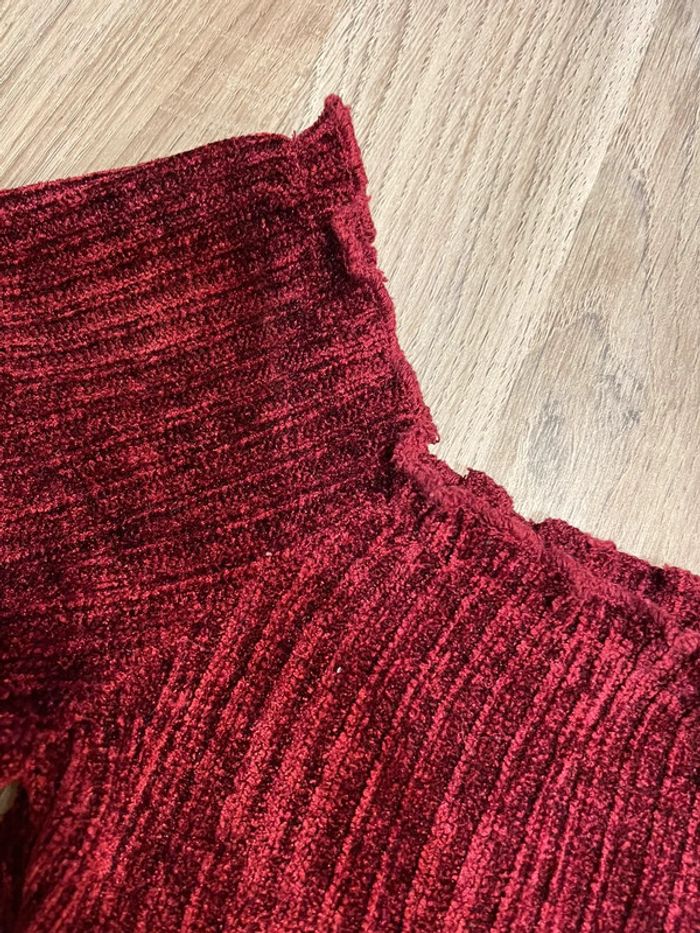 Top doux en laine  bershka taille L - photo numéro 2