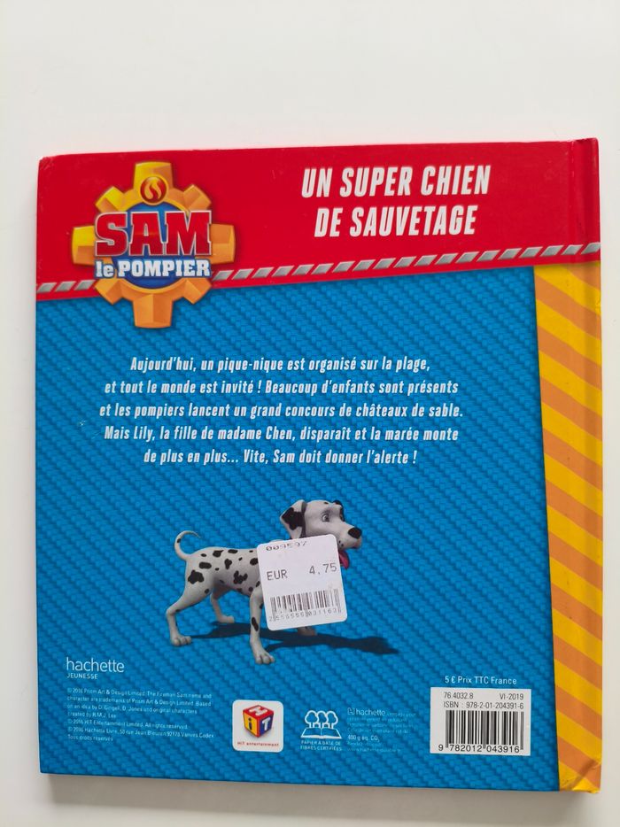 Sam le pompier - un super chien de sauvetage - photo numéro 2