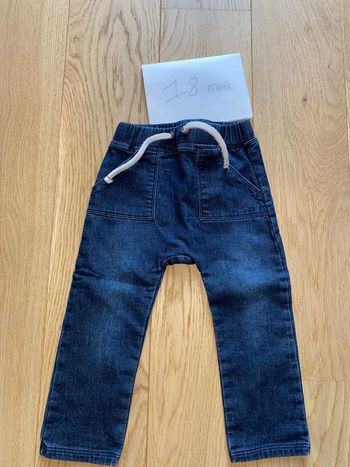 Jean à taille élastique – Absorba – 18 mois
