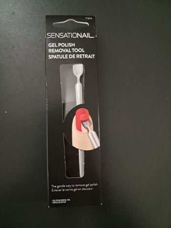 Spatule ongles pour retrait de vernis