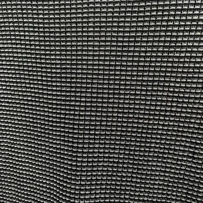 Robe pull gilet Liu Jo T.40 noir et blanc, maille stretch, col V profond chic et près du corps V025 - photo numéro 7