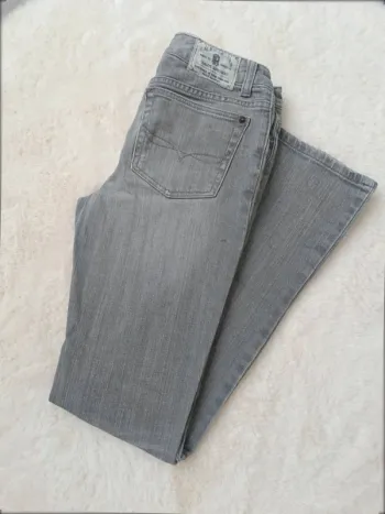 Jean gris Ralph Lauren femme taille 36 – coupe droite