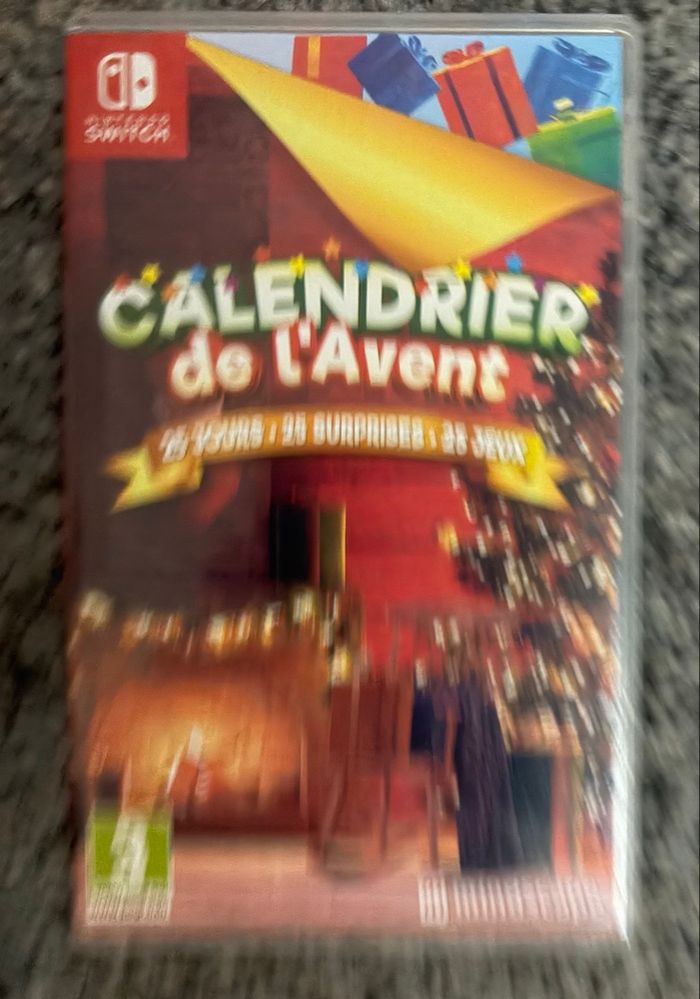 Calendrier de l’avent 25 surprises - Nintendo Switch
