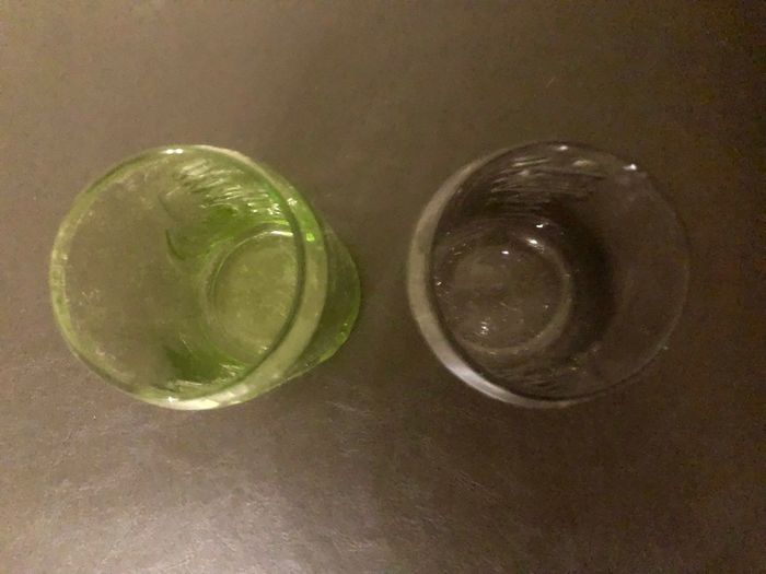 Verres »Coca-Cola »vert et violet - photo numéro 4