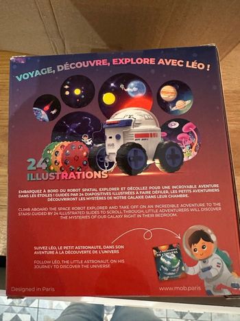 Projecteur veilleuse mob Space