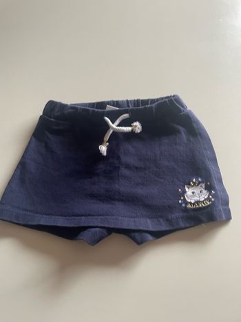 Short fille taille 18mois