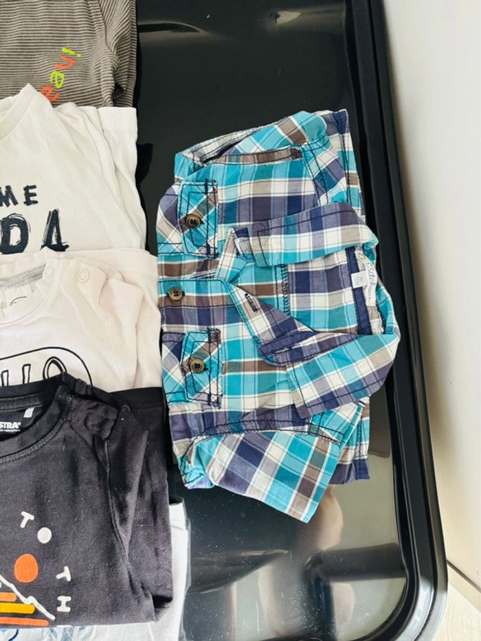 Lot de 10 t-shirts manches longues et 1 manche courte / Taille 9 mois - photo numéro 4