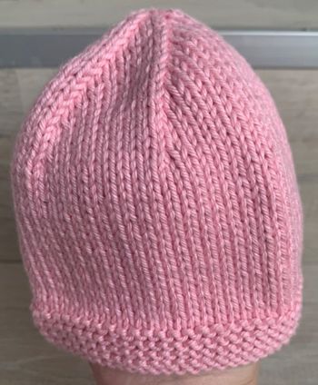 Bonnet au tricot 0-3 mois