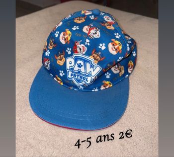Casquette pat patrouille