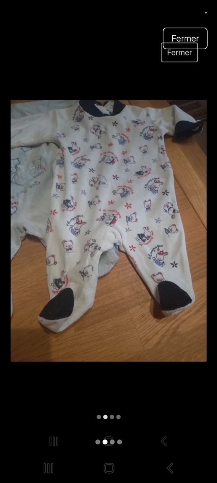 Lot de deux pyjamas - photo numéro 2
