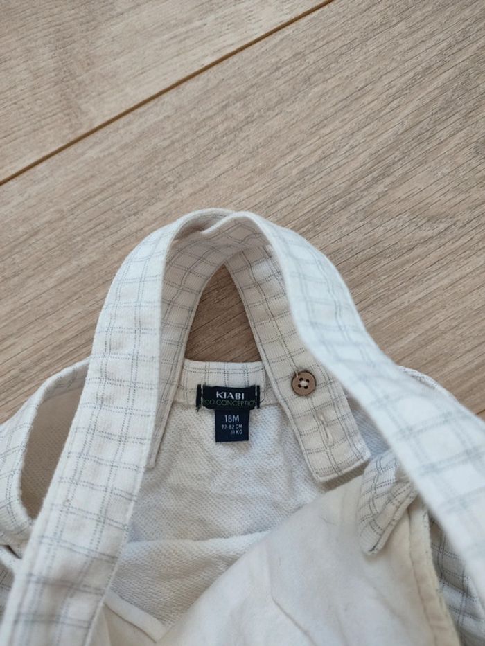Salopette a carreaux 18 mois - photo numéro 5