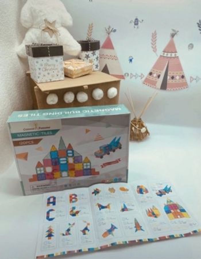 Blocs de construction magnétiques 120 pièces - photo numéro 2