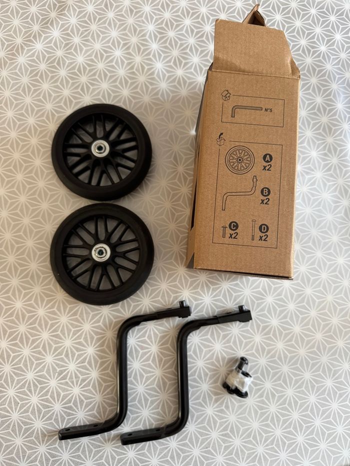 Petites roulettes vélo B'TWIN 14 et 16 pouces - photo numéro 3