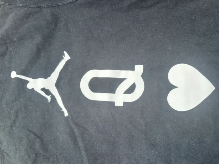 T-shirt Jordan Dame de cœur - photo numéro 2