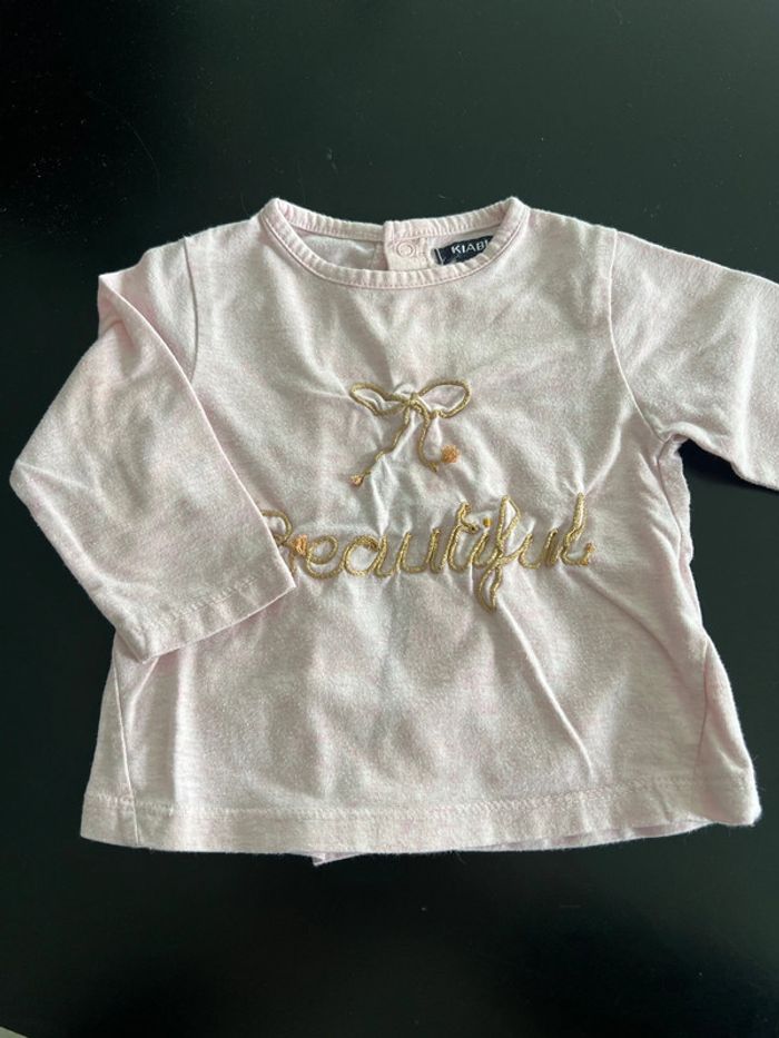 Teeshirt kiabi 6 mois