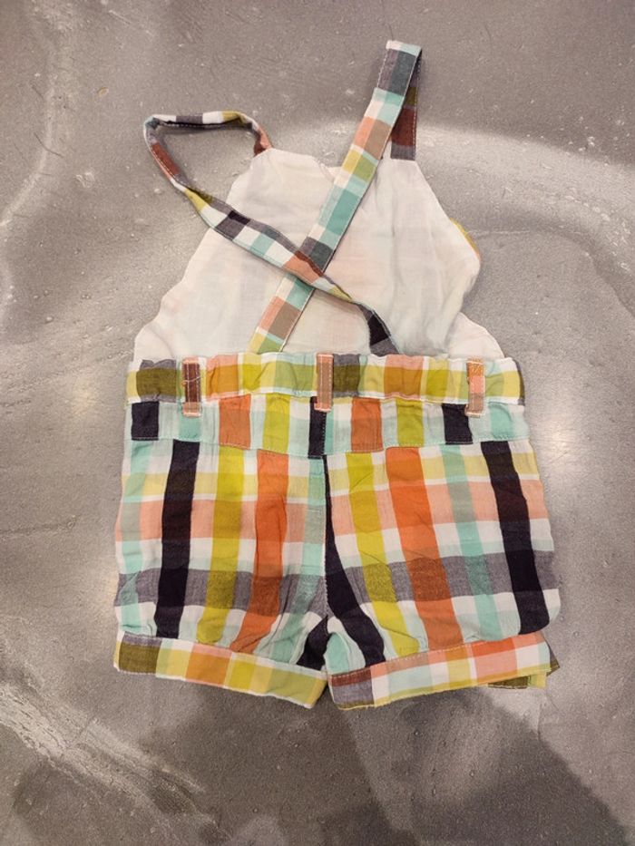 Salopette short fille 24 mois Vertbaudet - photo numéro 2