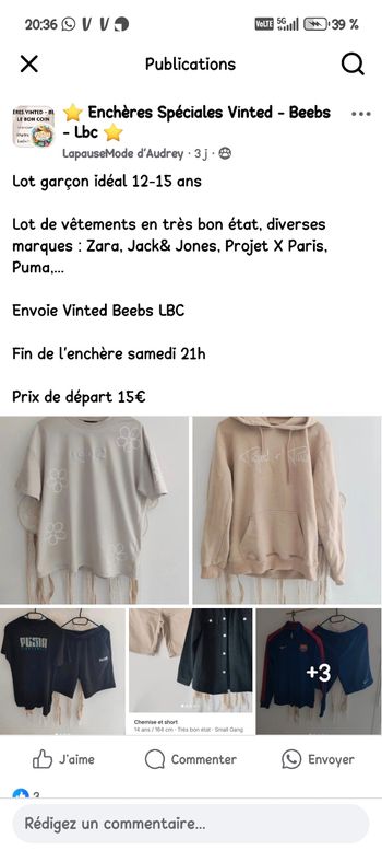Lot réservé