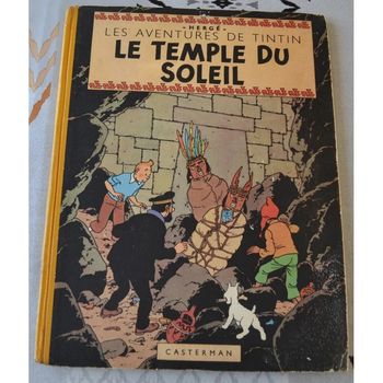 Tintin le Temple du Soleil EO B3 1949