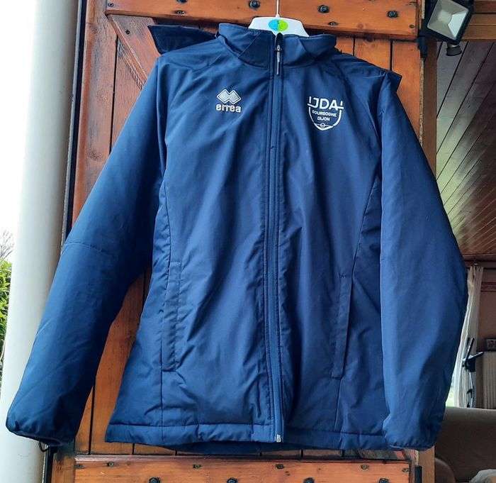 Doudoune femme bleu marine Errea, taille L/40 - photo numéro 2
