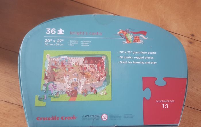 Grand puzzle Crocodile creek " les chevaliers" - photo numéro 2